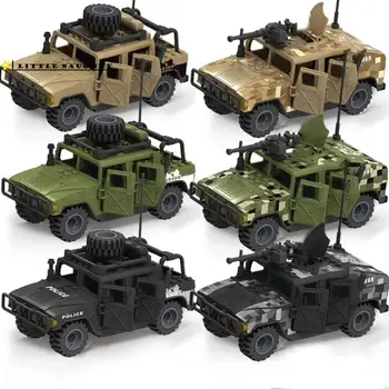 Model de vehicul Jucării Forțele Speciale Militare Vehicul Blocuri SWAT Soldați Cifre Accesorii Auto Cărămizi Copil Cadou