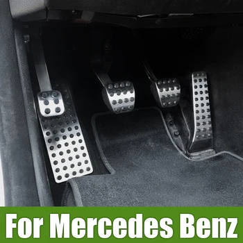 Pentru Mercedes Benz AMG C E Class W203 W213 W205 W204 W211 W212 W210 R172 GLC GLK SLK GLE Mașină de Accelerație Pedala de Frână Acoperi Tampoane