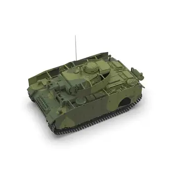 SSMODEL 48717 V1.7 1/48 3D Imprimate Rășină Model Kit PzKpfwIII Tanc Mediu N