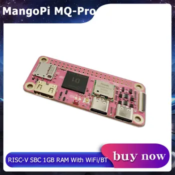 MangoPi MQ Pro Allwinner D1 512MB/1GB RAM cu WiFi/BT Consiliul de Dezvoltare SBC Interne RISCV Art Comparativ Raspberry Pi Pi Portocaliu