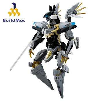 BuildMoc Zeul Razboiului Mecha Robot Bloc Stabilite Pentru Zone of The Enders Jehuty Jucarie High-Tech Copii Ziua de nastere Cadouri de Craciun