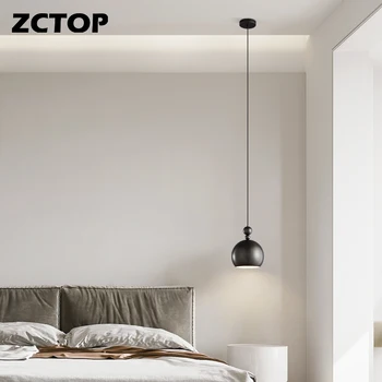 Noi Moderne Pandantiv cu LED-uri Lămpi Acasă Cupru Perdeaua de Lumini Pentru Living Dining Bucatarie Dormitor Salon Noptiera de Iluminat corp de Iluminat