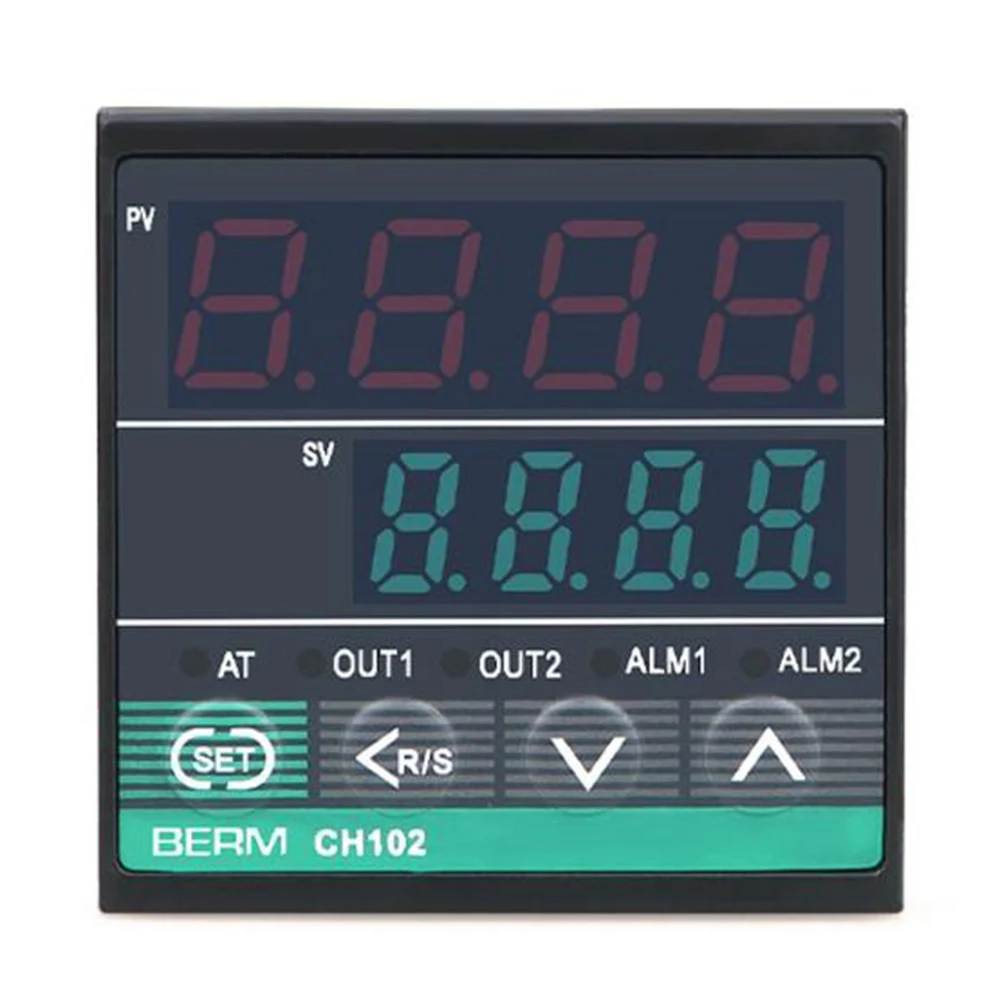 100-240VAC 2 Ieșiri Releu SSR și 2 alarme CH102 CH402 CH702 CH902 LCD PID Inteligent Controler de Temperatura 4-10mA analog5