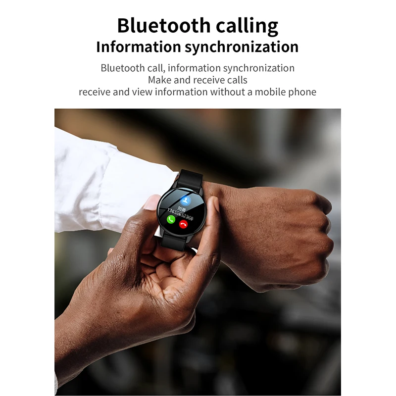 2023 Noi Femeile Ceas Inteligent Bluetooth Apel Rata de Inima de Monitorizare a Presiunii arteriale Ceas Inteligent IP67 rezistent la apa smartwatch Bărbați5
