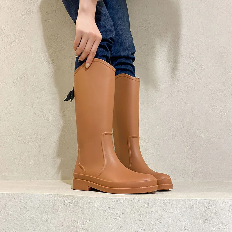 Adult Cizme de Ploaie Femei Cizme Impermeabil anti-Alunecare Cizme de Ploaie Femei Grădină Lucru Galoși Coapsei Cizme Înalte Zapatos Mujer5