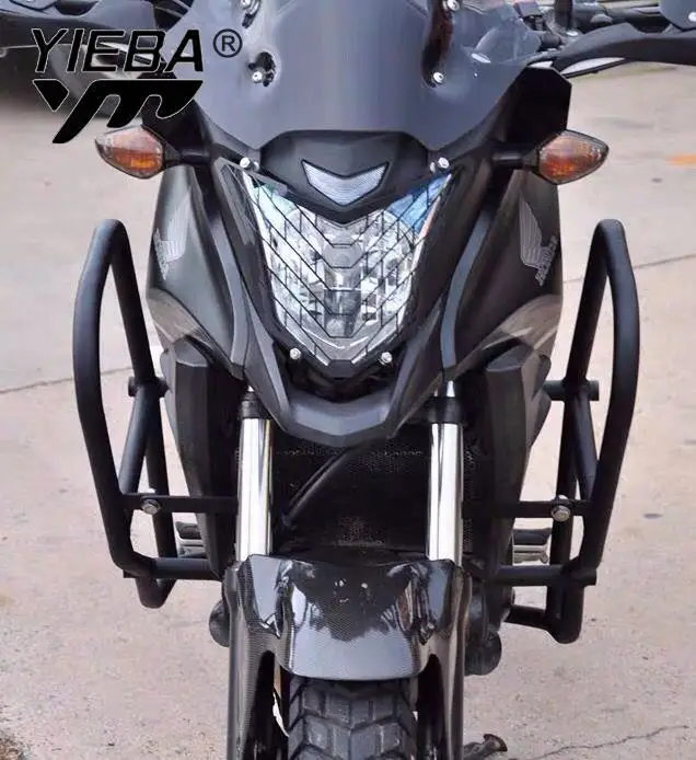 Aluminiu Pentru HONDA CB500X CB500 X 2016 2017 2018 CB 500 X Motocicleta Faruri de Paza Protector Grila de Pază și Acopere Capul lumină5