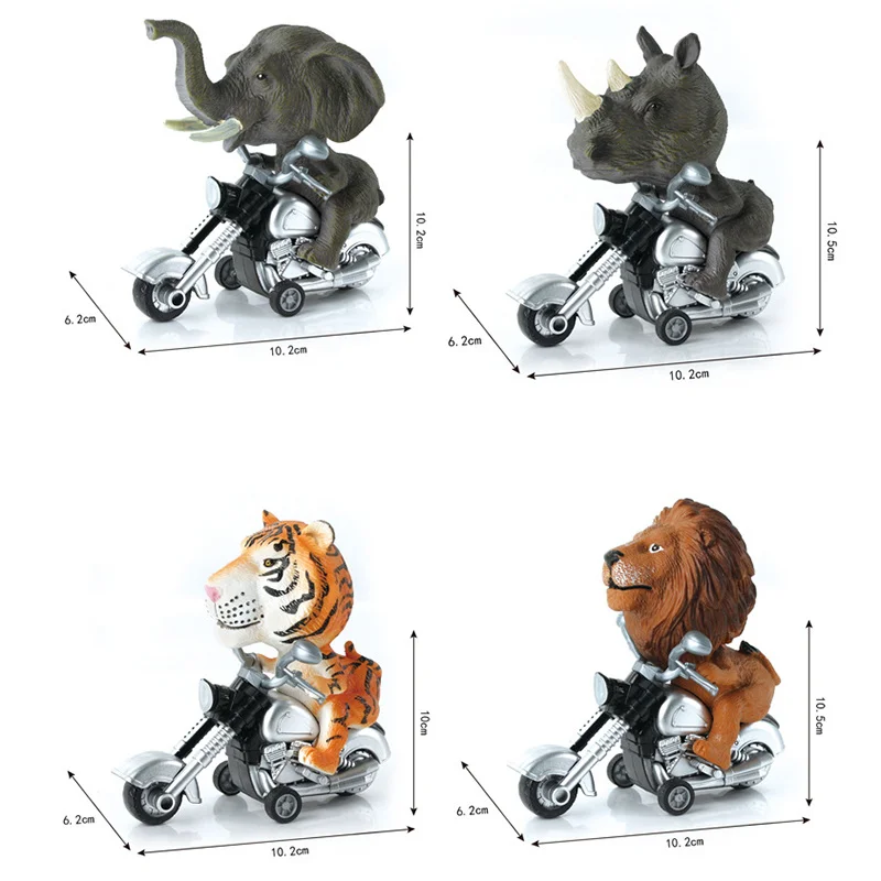Dinozaur Jucărie Mașină De Animale Desene Animate De Inerție Model De Motocicleta Creative Cadouri De Ziua De Nastere Pentru Copii5