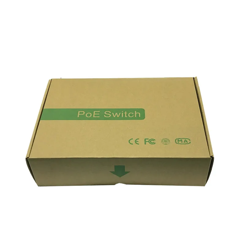 HY02 8 port 10/100Mbps Switch POE 4port POE și 4port Uplink Total de Putere de 65W AP wireless camera IP de rețea de la distanță echipamente5