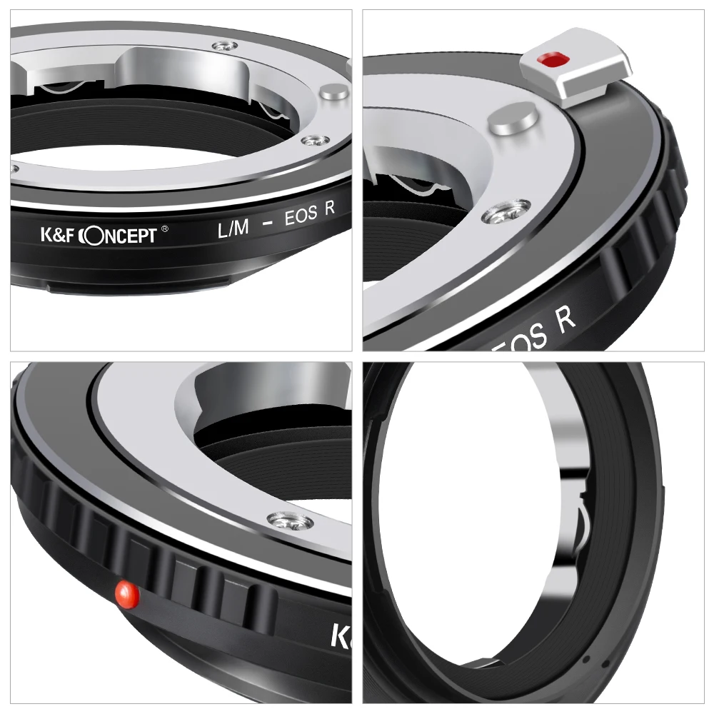K&F Concept Adaptor pentru Lentile Leica M L/M a RF Canon EOS R Lens Mount Adaptoare Inel Corpul Camerei Video DSLR Accesorii L/M-EOS5
