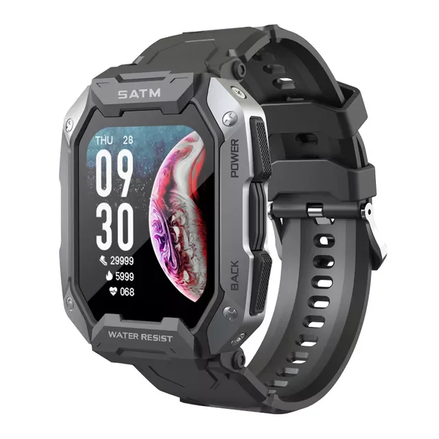 Noul Smartwatch Bărbați rezistent la apa 5ATM 1.71 Inch HD Profesionale în aer liber, Ceas Inteligent Om Pentru Înot Ceasuri Pentru Android IOS5
