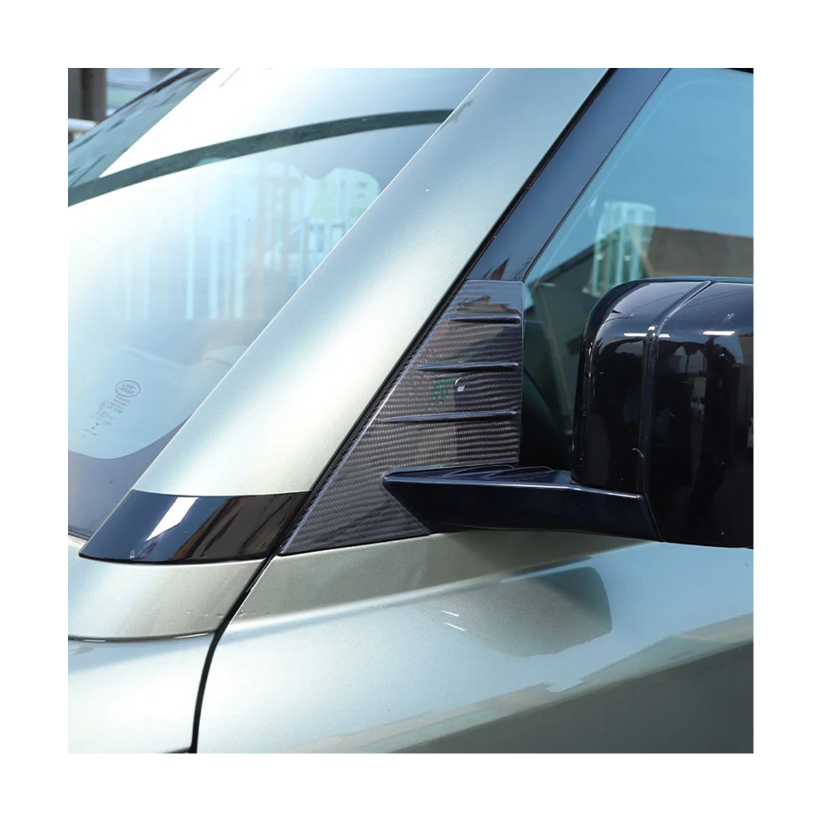 Pentru 90 110 2020-2023 Uscat Fibra De Carbon Mașina Un Stâlp Triunghiul De Acoperire Decorare Cadru Trim Accesorii5