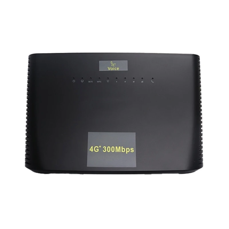 Router WiFi 4G LTE CAT4 Router SUA/UE-Plug cu Slot pentru Card SIM 4xRJ45 de Rețea Porturi 300Mbps pentru Internet Acasă Conector Dropship5