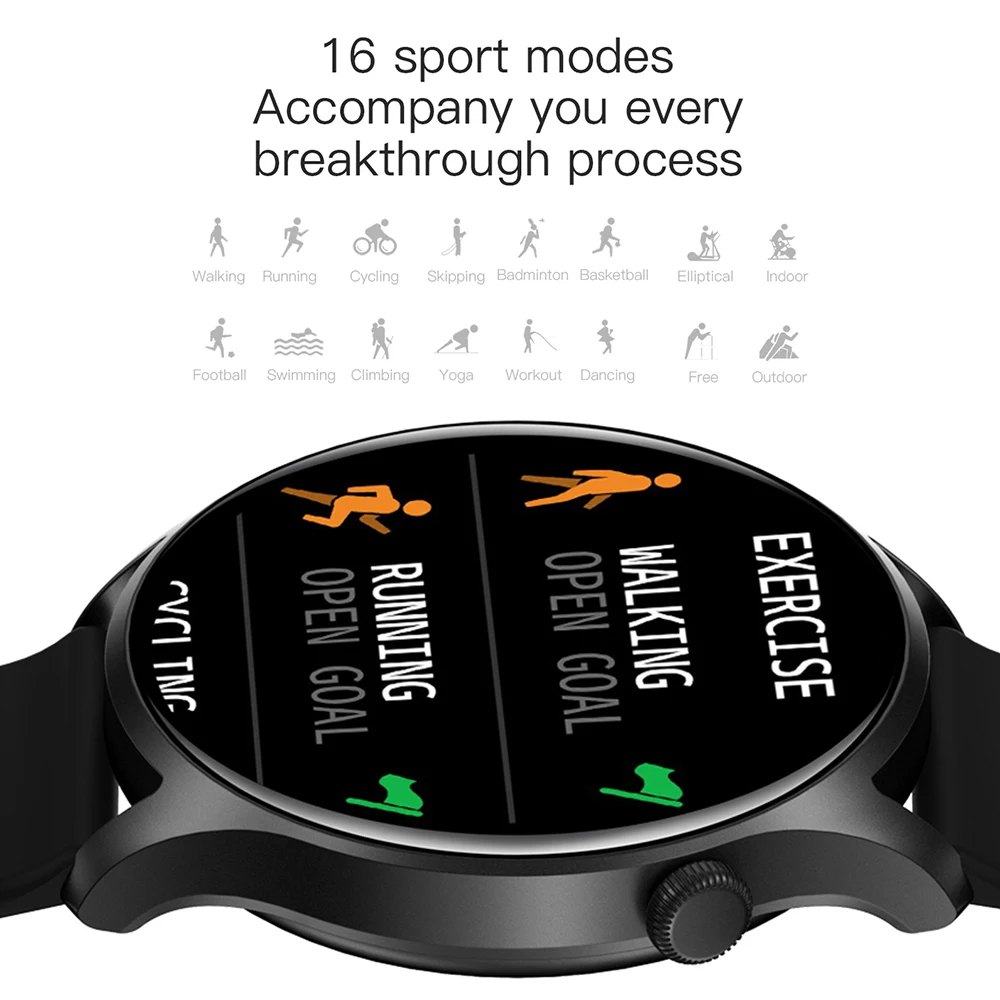 SENBONO Moda Ceas Inteligent Bărbați Smartwatch 2023 Nou Sport de Ritm Cardiac de Oxigen din Sange Impermeabil Ceasuri pentru Femei Xiaomi, Huawei5