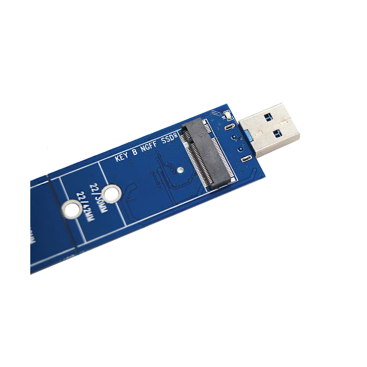 SSD M2 la USB Adaptor M. 2 până la USB Adaptor Cheie B M. 2 SATA Protocol SSD Adaptor de unitati solid state pentru USB 3.0 SSD Card5