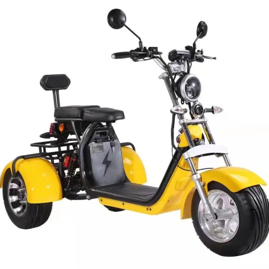 Săptămânal 3 roata de scuter electric triciclu 2000w citycoco fierbinte de vânzare în UE antrepozit5