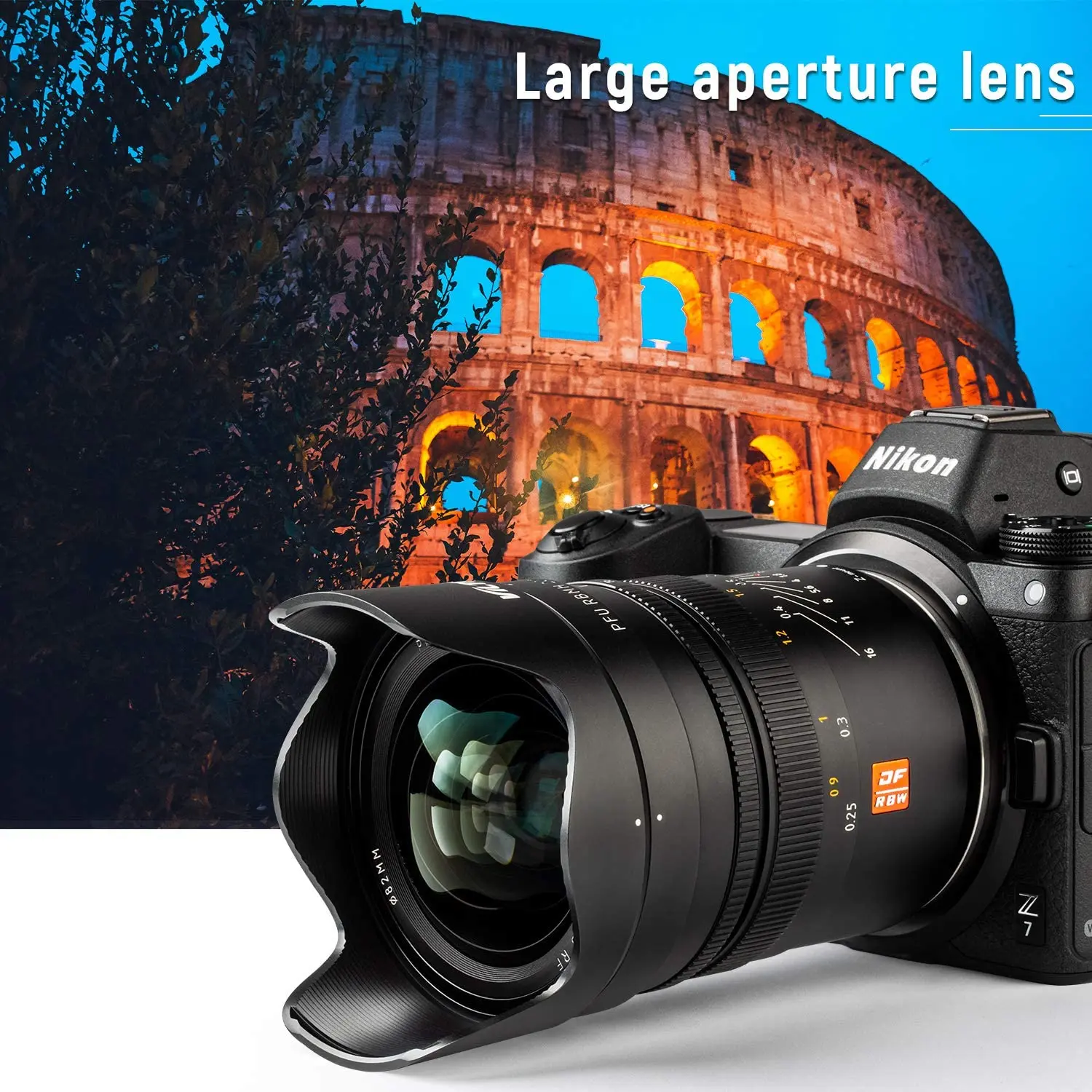 VILTROX 20mm f1.8 E Z Full-Frame cu Unghi Larg Obiectiv Fix Prim Obiectiv pentru Sony E Mount Nikon Z Muntele Mirrorless A7M3 A7S Lentilă aparat de Fotografiat5