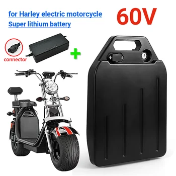 Harley Masina Electrica Baterie de Litiu rezistent la apa Baterie 18650 60V 20ah pentru Două Roți Pliabil Citycoco Scuter Electric Bicicleta