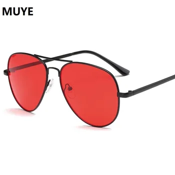 Polit ochelari de Soare pentru Barbati Brand Designer Cadru Metalic de sex Masculin ochelari de Soare Moda Acoperire Oglinda UV400 2023 Hipster