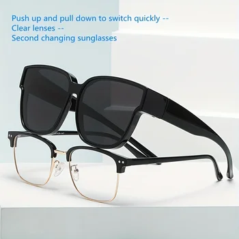 2023 Stil Nou Cu Miopie Obiectiv Acoperire Cadru de Design de Brand pentru Femei Ochelari de Conducere Bărbați Pescuit ochelari de Soare
