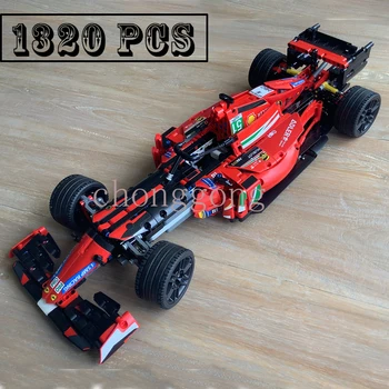 NOU 1:10 Viteza Super Masina de Formula 1 Cursa de masini Model 1320PCS se Potrivesc 42125 kit de Constructii Blocuri de Cărămizi Cifre Jucarii Copii Copil Cadouri