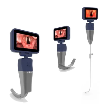 Cea mai bună calitate Besdata set laringoscop CE Inoxidabil Lama Refolosibile Video laringoscop pentru Intubare