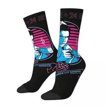 Amuzant Șosete pentru Bărbați Riverdale Hip Hop Harajuku 24 de Ore de Fericit de Calitate, Model Imprimat Băieți Echipa de compresie Ciorap Noutate Cadou