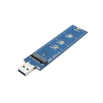 SSD M2 la USB Adaptor M. 2 până la USB Adaptor Cheie B M. 2 SATA Protocol SSD Adaptor de unitati solid state pentru USB 3.0 SSD Card