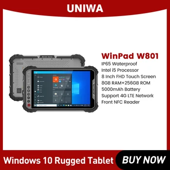 UNIWA WinPad W801 Tablete 8.0 inch Baterie Intel Core i5-8200Y dual core 8G ROM 256G RAM, camera 13MP spate Dual SIM Card Masa