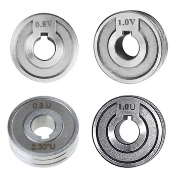 Sudare Feeder Roll V nurl 0.6 mm, 0.8 mm, 1.0 mm, Dimensiune 30x10x10mm pentru Oțel, Aluminiu Cablu de Sârmă Mig Sârmei