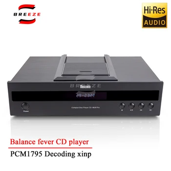 TEMPERATURA HiFi CD-MU6 Pro Febra CD Player Împinge Capacul Biliare Echilibru Ieșire Player 1795 Decodare Ieșire Digitală Ultimul Model