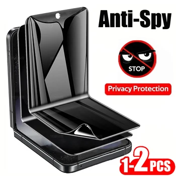 1-2Pcs Mai buna Calitate EPU Confidențialitate Anti-Peeping Spion Hidrogel Film Pentru Samsung Galaxy W23 Z Flip 5 4 3 Flip5 Moale Ecran Protector