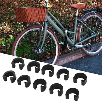 10buc MTB Biciclete de Frână de Viteze Cablu S Stil Clipuri Catarama de Frână/Schimb Linie de Furtun Hidraulic Cadru Clip Accesorii pentru Biciclete