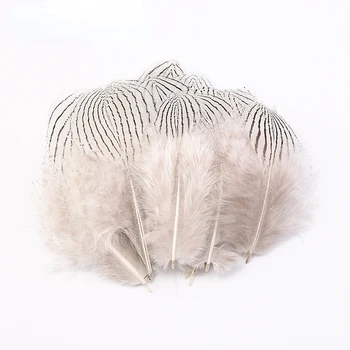 200 de Bucăți Naturale Sălbatice Pui Pene de 5-10cm DIY Pui Plume Masca de Bijuterii de Nunta de Decorare Dream Catcher Pene en-Gros